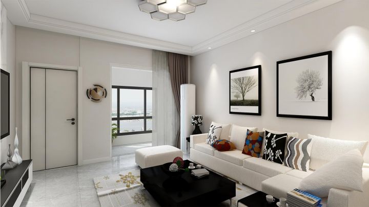 唐山恒泰悅季-108平米-8萬(wàn)元-簡(jiǎn)約而不簡(jiǎn)單的設(shè)計(jì)