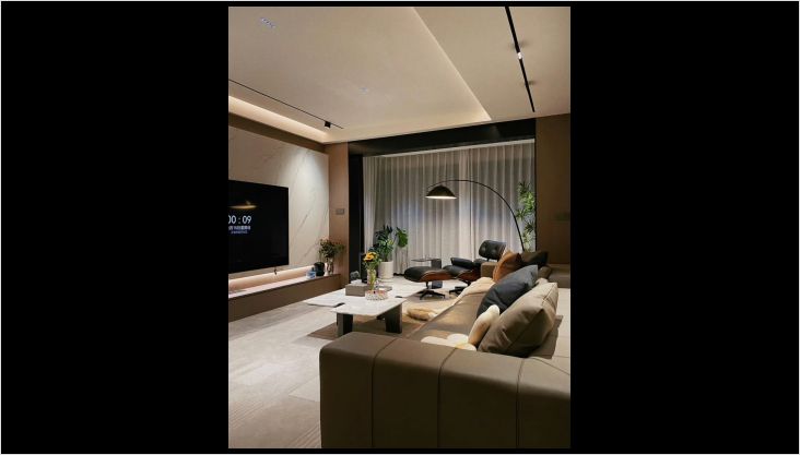 簡約風無主燈，心安之處